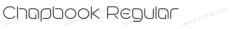 Chapbook Regular字体转换 Chapbook Regular字体转换